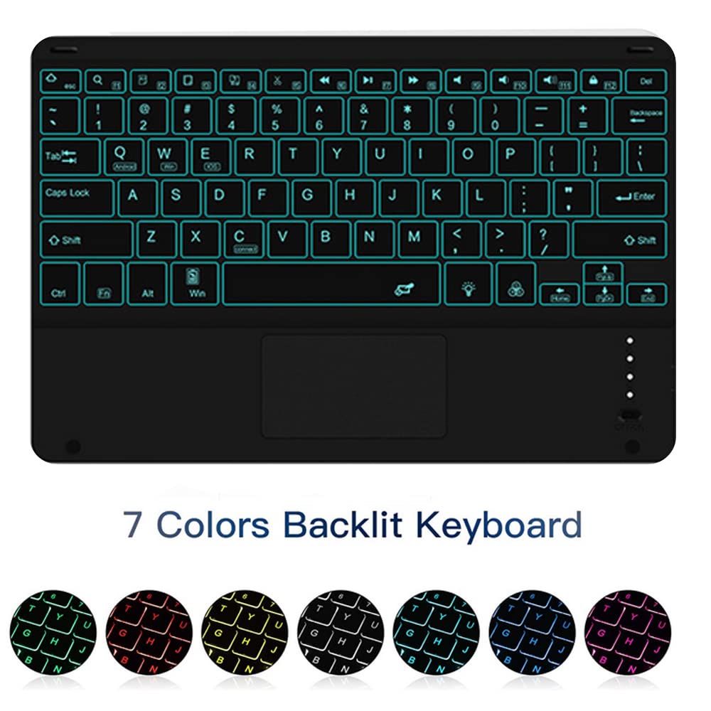 Amazon.com: QYiiD Backlit Touchpad Keyboard Case for iPad mini 5